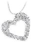 JSB Bijoux Sweetheart Rock with Swarovski® Crystal Stones (white) - Necklace