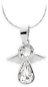 Necklace JSB Bijoux Angel with Swarovski® Crystal Stones (White) - Náhrdelník