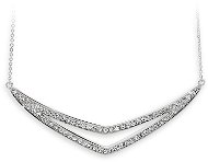 JSB Bijoux Boomerang Necklace with Swarovski Crystal Stones - Necklace