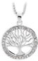 JSB Bijoux Tree of Life with Swarovski® Crystal Stones (White) - Necklace