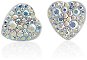JSB Bijoux Hearts with Swarovski® Crystal Stones (Mix of Colours) - Earrings