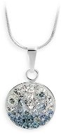 JSB Bijoux Strieborný náhrdelník Ice s krištáľovými kameňmi Swarovski® - Náhrdelník
