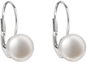 EVOLUTION GROUP 21009.1 fehér, AA 8-8,5 mm-es fülbevaló valódi gyöngy (925/1000, 1g, fehér) - Fülbevaló