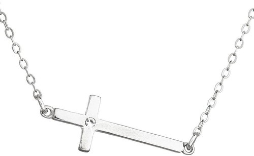 EVOLUTION GROUP 32054.1 Crystal Necklace Decorated Swarovski® Crystals (925/1000, 1.3g) - Necklace - Main image