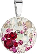 EVOLUTION GROUP 34225.3 sweet love pendant decorated with Swarovski® crystals (925/1000, 1 g) - Charm