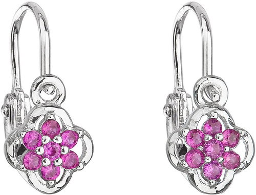 EVOLUTION GROUP 11177.3 Pink Zircon (925/1000, 1.2g) - Earrings - Main image