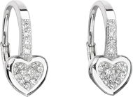 EVOLUTION GROUP 11194.1 White Zircon (925/1000, 1g) - Earrings