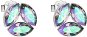 EVOLUTION GROUP 31267.5 Swarovski® kristályokkal díszített paradicsomi csillogó fülbevalók (925/1000 - Fülbevaló