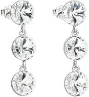 EVOLUTION GROUP 31268.1 Crystal Earrings Decorated with Swarovski® Crystals (925/1000, 2.4g) - Earrings