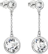EVOLUTION GROUP 31269.1 Crystal Earrings Decorated with Swarovski® Crystals (925/1000, 2,5g) - Earrings