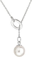 EVOLUTION GROUP 32062.1 white necklace decorated with Swarovski® crystals (925/1000, 1.6 g) - Necklace