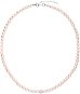 EVOLUTION GROUP 32063.3 Pearl, Decorated with Preciosa® Crystals (925/1000, 1g, Pink) - Necklace