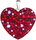 34243.3 Cherry Pendant Decorated with Swarovski® Crystals (925/1000, 2g)