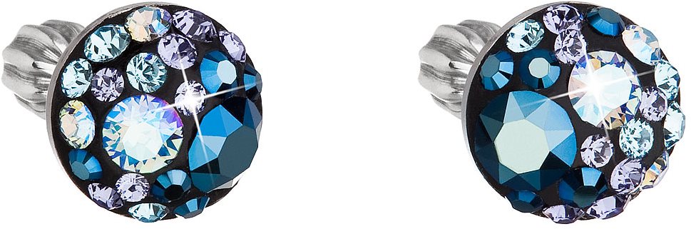 EVOLUTION GROUP 31336.3 blue style Swarovski® fülbevaló (ezüst 925/1000; 1 g)