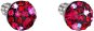 EVOLUTION GROUP 31336.3 cherry s kryštálmi Swarovski (striebro 925/1000; 1 g) - Náušnice