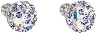 EVOLUTION GROUP 31336.3 Violet Swarovski® kristályokkal (925/1000 ezüst; 1 g) - Fülbevaló