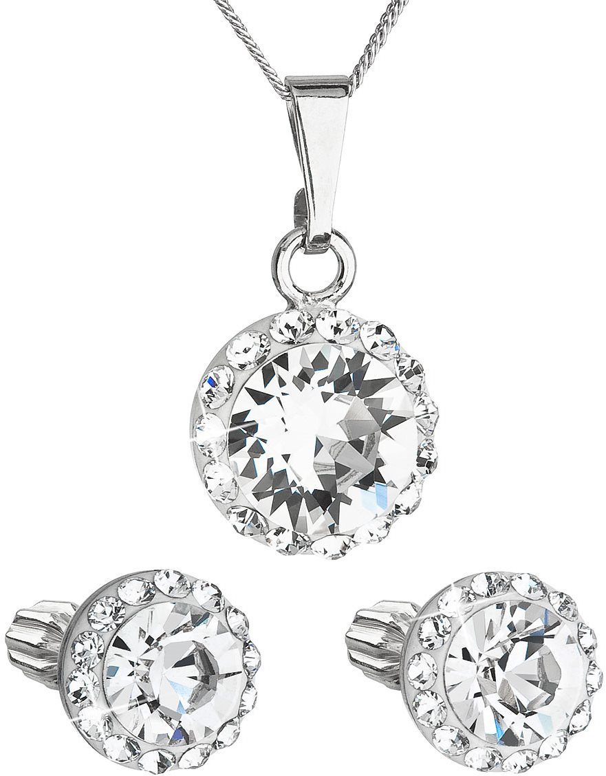 EVOLUTION GROUP 31252.1 Swarovski® kristályokkal dekorálva (ezüst 925/1000; 3 g)