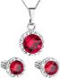 EVOLUTION GROUP 39352.3 Ruby with Swarovski® Crystals (Silver 925/1000; 3g) - Jewellery Gift Set