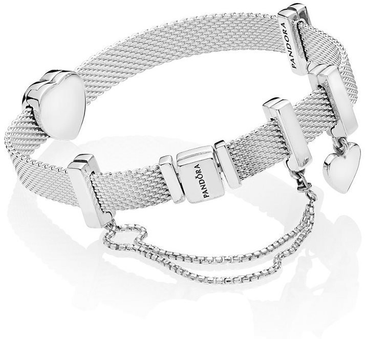Pandora | Jewelry | Pandora Mesh Bracelet | Poshmark