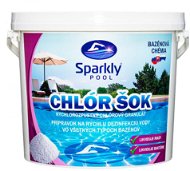 Sparkly POOL Chlór šok 3 kg - Bazénová chémia