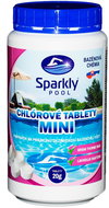 Sparkly POOL Tablety do bazéna chlórové Mini 1 kg - Pool Chemicals