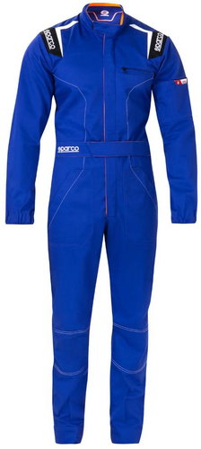 Sparco Overalls MS-4, blue, size M - Racing Suit - Main image