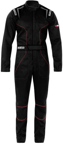 Sparco Overalls MS-4, black, size XL - Racing Suit - Main image