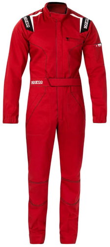 Sparco Overalls MS-4, red, size S - Racing Suit - Main image