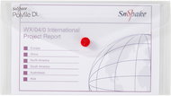 SNOPAKE Polyfile with print DL, clear - pack of 5 - Document Folder