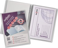 SNOPAKE prospectus book A5, 20 pockets, transparent colourless - Document Folder