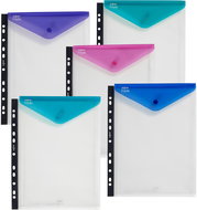 SNOPAKE Polyfile with print hanging A4 portrait, HC, electra - pack 5 pcs - Document Folder