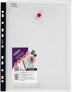 SNOPAKE PP extended hanging with button A4, 0.2 mm - Document Folder