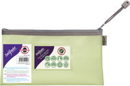 SNOPAKE EVA Pastel Mesh with zipper HC, DL, pastel green - Document Folder