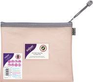 SNOPAKE EVA Pastel Mesh se zipem HC, A5, pastelově růžové - Desky na dokumenty