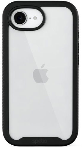 Spello Mag+ Rugged Case iPhone 16e/17e - black - Phone Cover - Main image