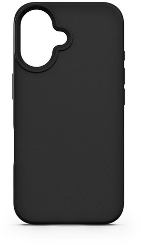 Spello Mag+ Silicone Case for iPhone 16 - black - Phone Cover - Main image