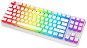 SPC Gear GK630K Onyx White Tournament Kailh Brown - US - Gaming Keyboard - Gaming-Tastatur