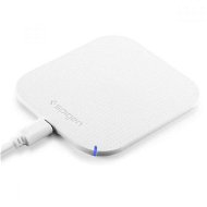 Spigen Essential F302W Wireless Charger White - Wireless Charger Stand