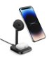 Charging Stand Spigen ArcField MagFit Dual Wireless Charger MagSafe/iPhone/AirPods 7.5W/5W PF2100 Black - Nabíjecí stojánek