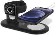 Spigen MagSafe Charger & Apple Watch stand 2in1 MagFit Duo Black - Handyhalterung