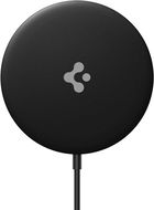Spigen Power Arc ArcField Magnetic Wireless Charger Black Fast Charging/7.5W - MagSafe bezdrátová nabíječka
