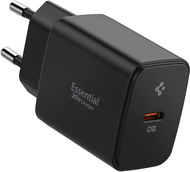 Spigen Essential 20W Wall Charger EE201EU Black - Nabíječka do sítě