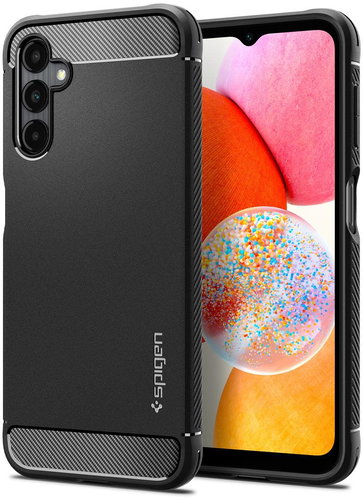 Spigen Rugged Armor Black Samsung Galaxy A14 LTE - Handyhülle - Hauptbild