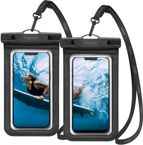 Spigen Aqua Shield WaterProof Case A601 2 Pack Black - Softcase-Handyhülle - Hauptbild