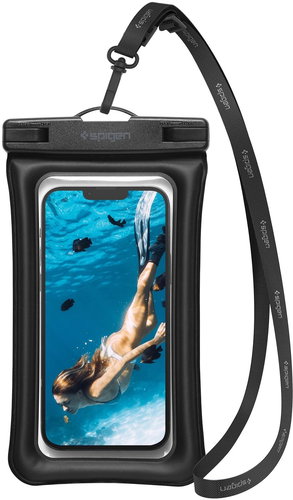 Spigen Aqua Shield WaterProof Floating Case A610 1 Pack Black - Softcase-Handyhülle - Hauptbild