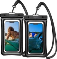 Spigen Aqua Shield A610 fekete vízálló úszótok - 2 db - Mobiltelefon tok