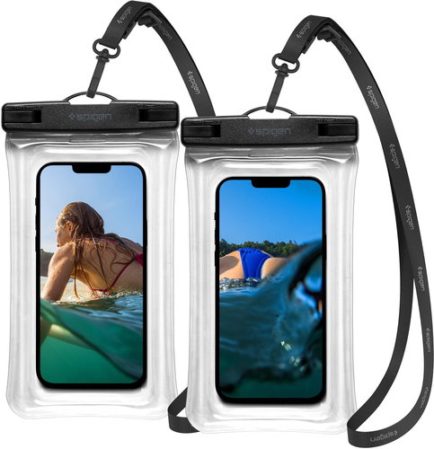 Spigen Aqua Shield WaterProof Floating Case A610 2 Pack Crystal Clear - Softcase-Handyhülle - Hauptbild
