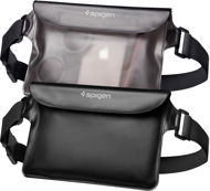 Spigen Aqua Shield WaterProof Waist Bag A620 2 Pack Black + Transparent Black - Handyhülle