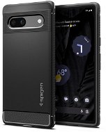 Phone Cover Spigen Rugged Armor Black Google Pixel 7a - Kryt na mobil