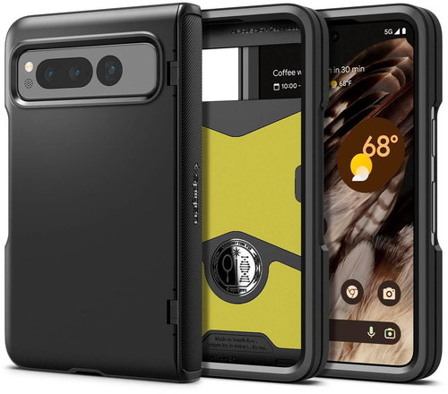 Spigen Slim Armor Pro Black Google Pixel Fold - Phone Cover - Main image